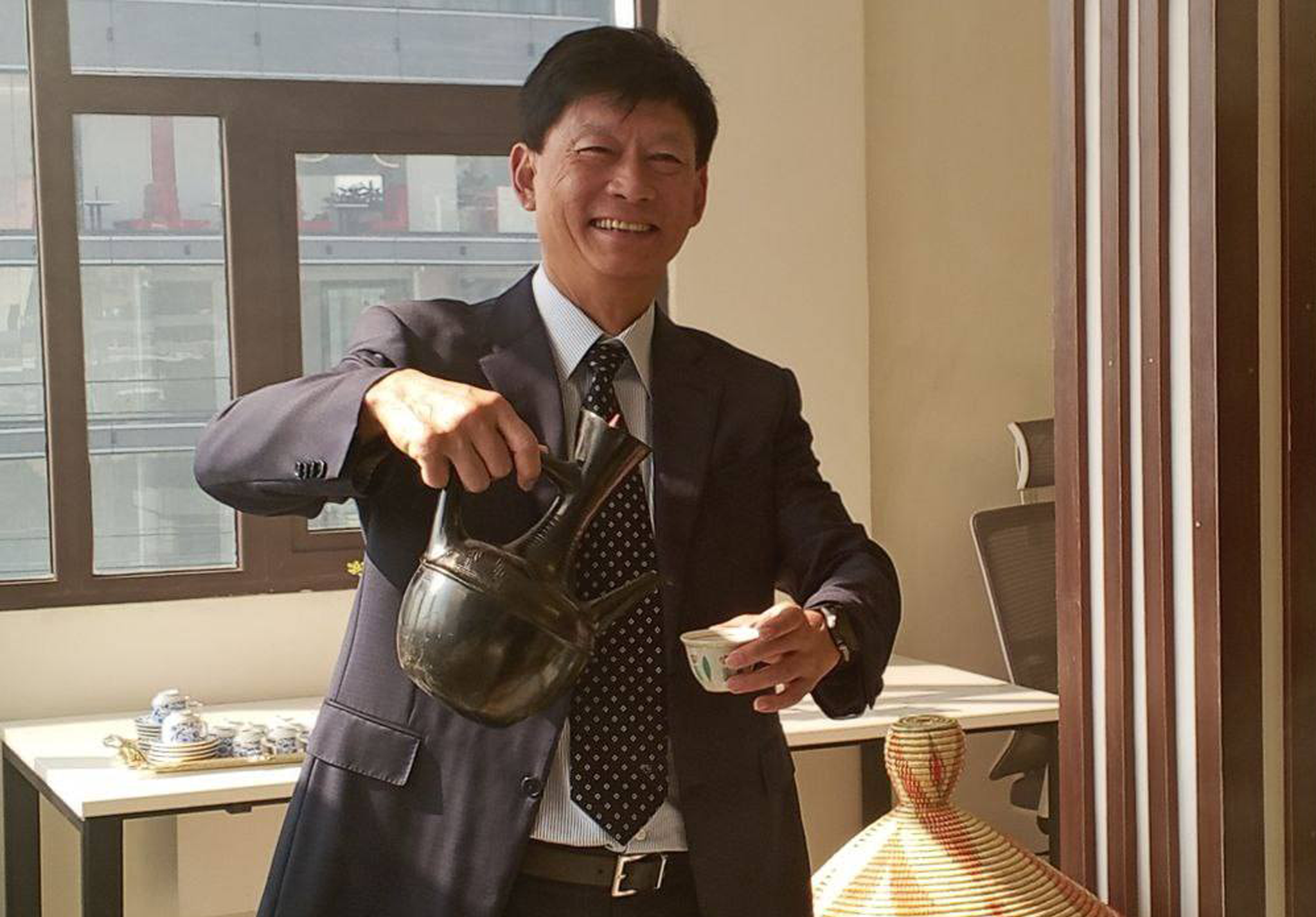 ከቻይና ዩናን ግዛት የመጣ ልዑክ ከኢትዮጵያ ቡናና ሻይ ባለስልጣን ከፍተኛ አመራሮች ጋር